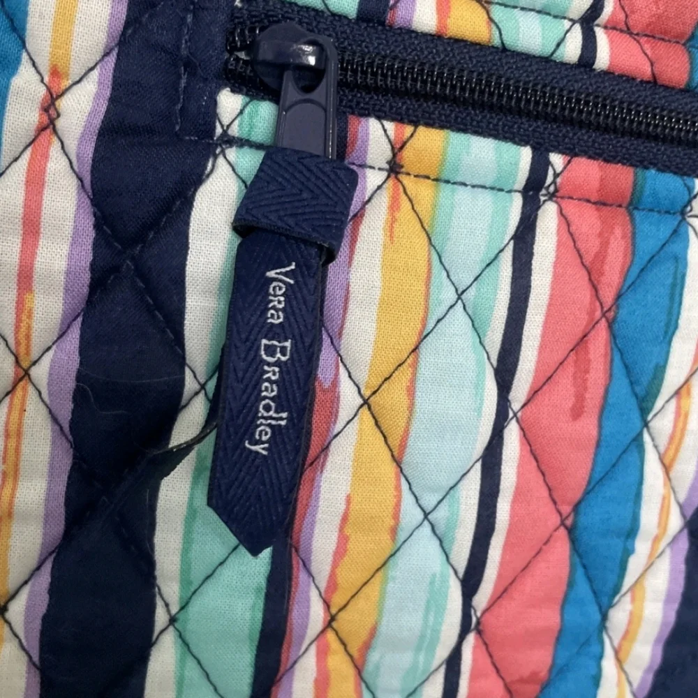 NWT Vera Bradley Hipster Cabana Stripe Purse